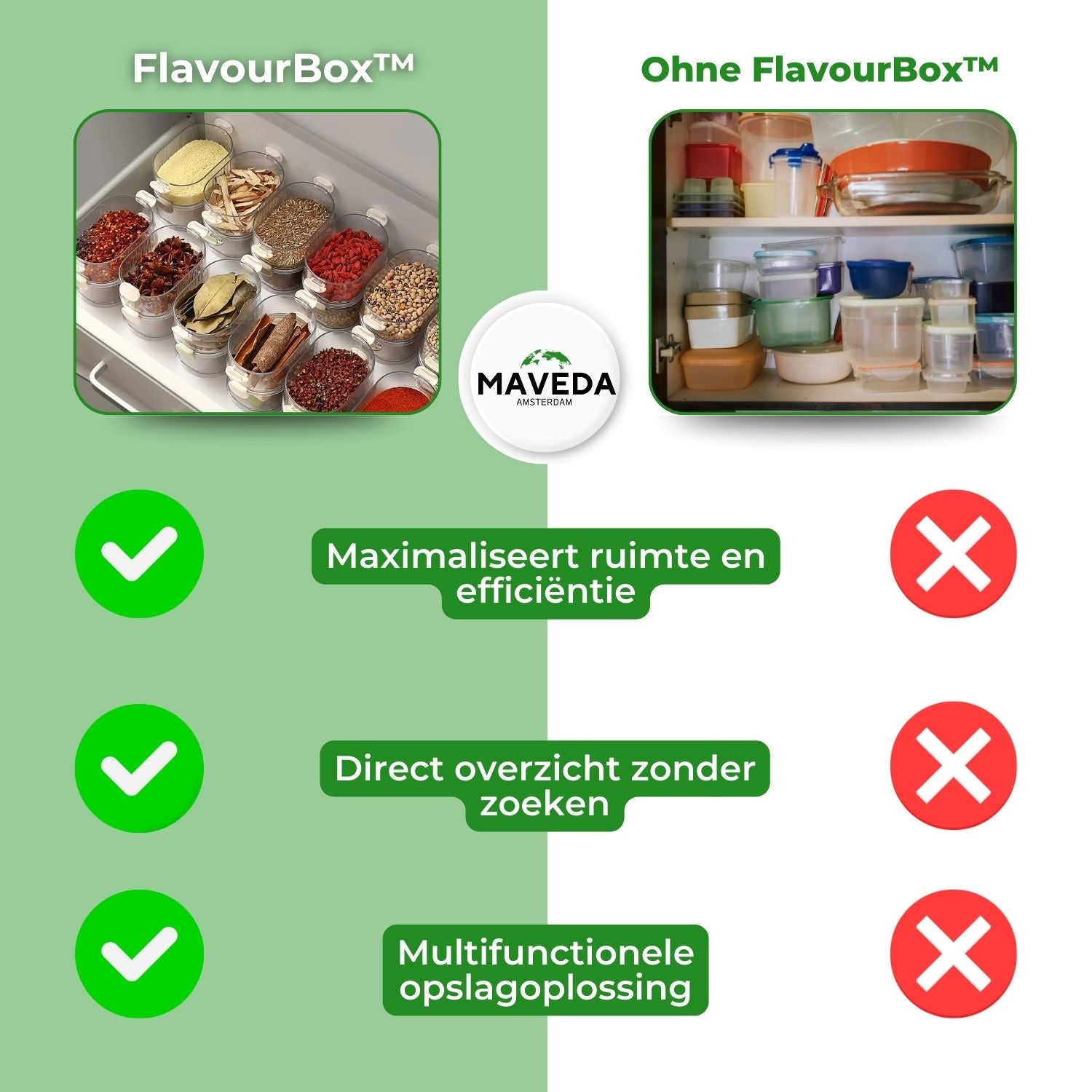 2+1 FREE | FlavourBox™ - Multi-Tier Spice Storage Box