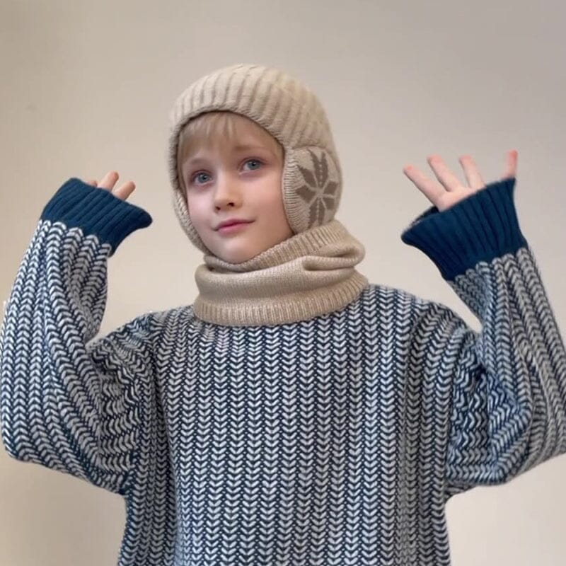 CozyCover - Winter Beanie Hat Scarf Sets Warm Knitted Hat [Last Day Sale]