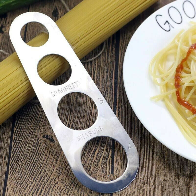 NoodleRing - 4-Hole Stainless Steel Pasta Measurer [Last Day Sale] 