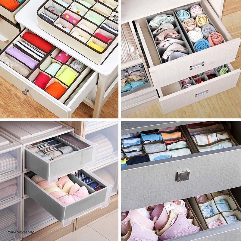 2+2 FREE | FoldiTidy - Foldable underwear storage system for the wardrobe