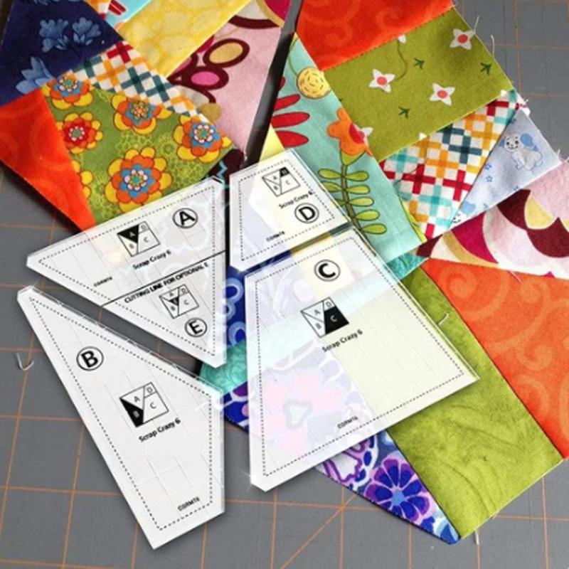StitchGrid - Transparent Patchwork Sewing Cutting Craft Ruler