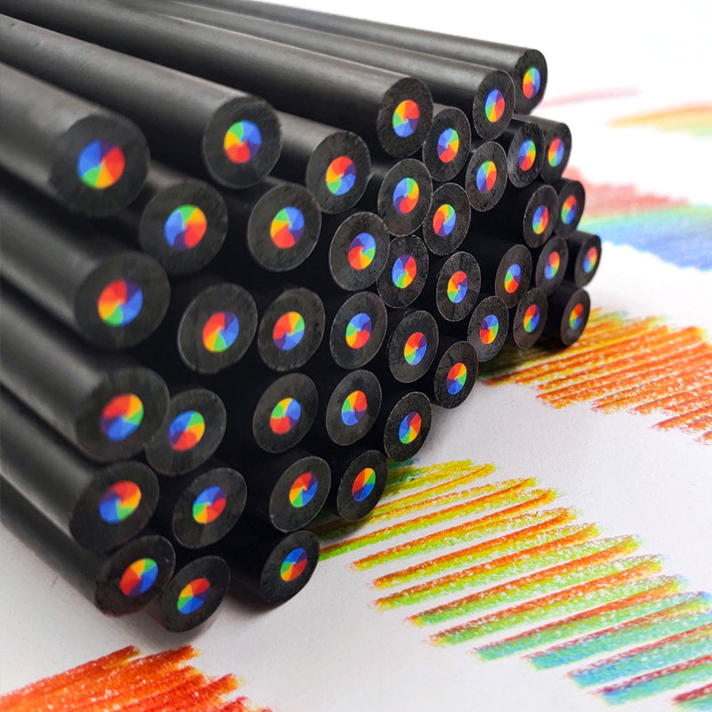 6+6 FREE | ColorWave™ - Fun colored pencil with rainbow gradient [Last day sale]