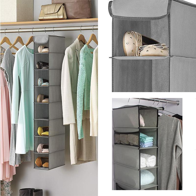 MultiHang - 10-Section Shoe and Clothing Organizer [Last Day Sale]