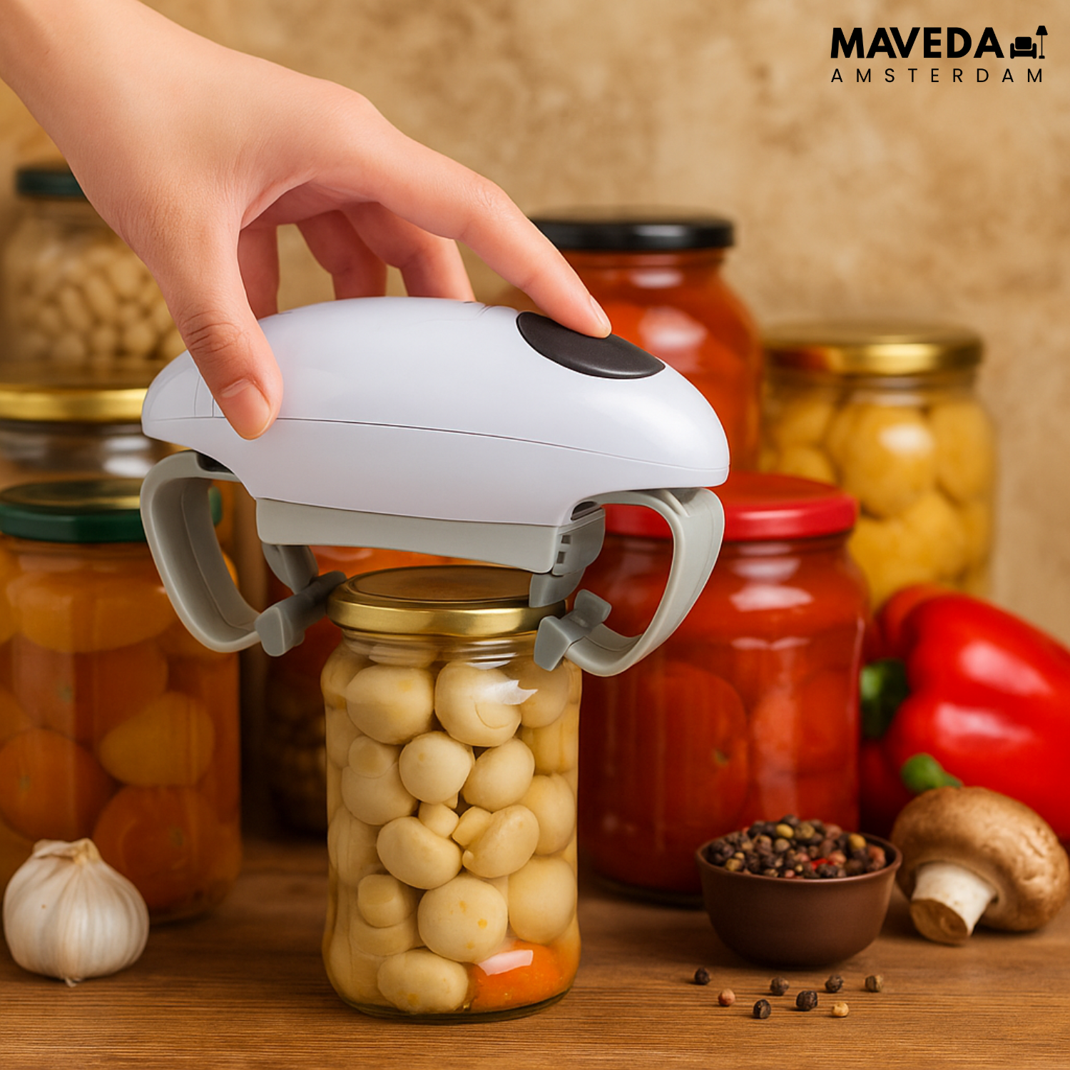 TwistyCap - The fully automatic can opener