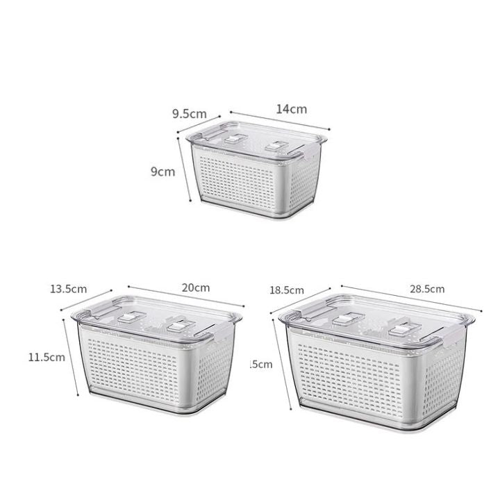 RinseBox - Multifunctional storage box &amp; sieve