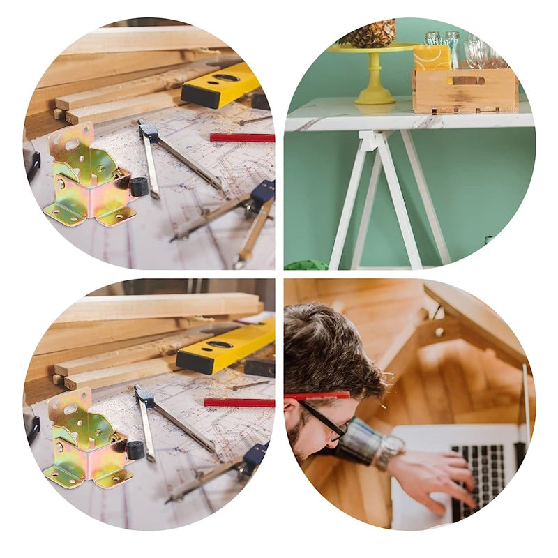 Buy 1+1 FREE | LockLeg - Lockable hinges for table legs [Last day sale]