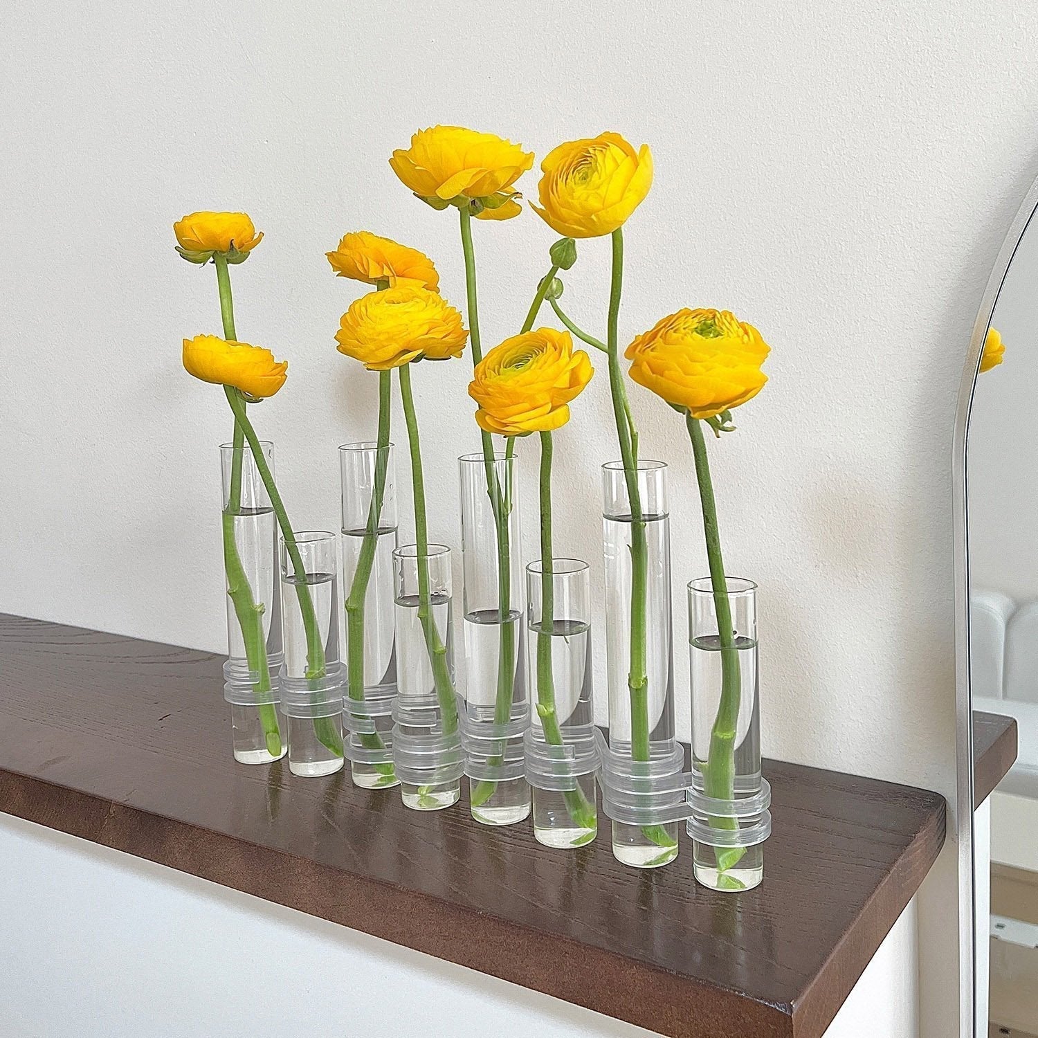 Elegante Scharnierende Keramische Bloemenvaas voor Interieurdecoratie