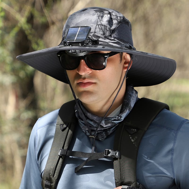 AirShade - Sun hat with integrated fan