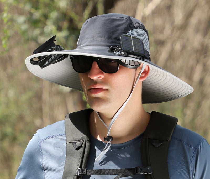 AirShade - Sun hat with integrated fan
