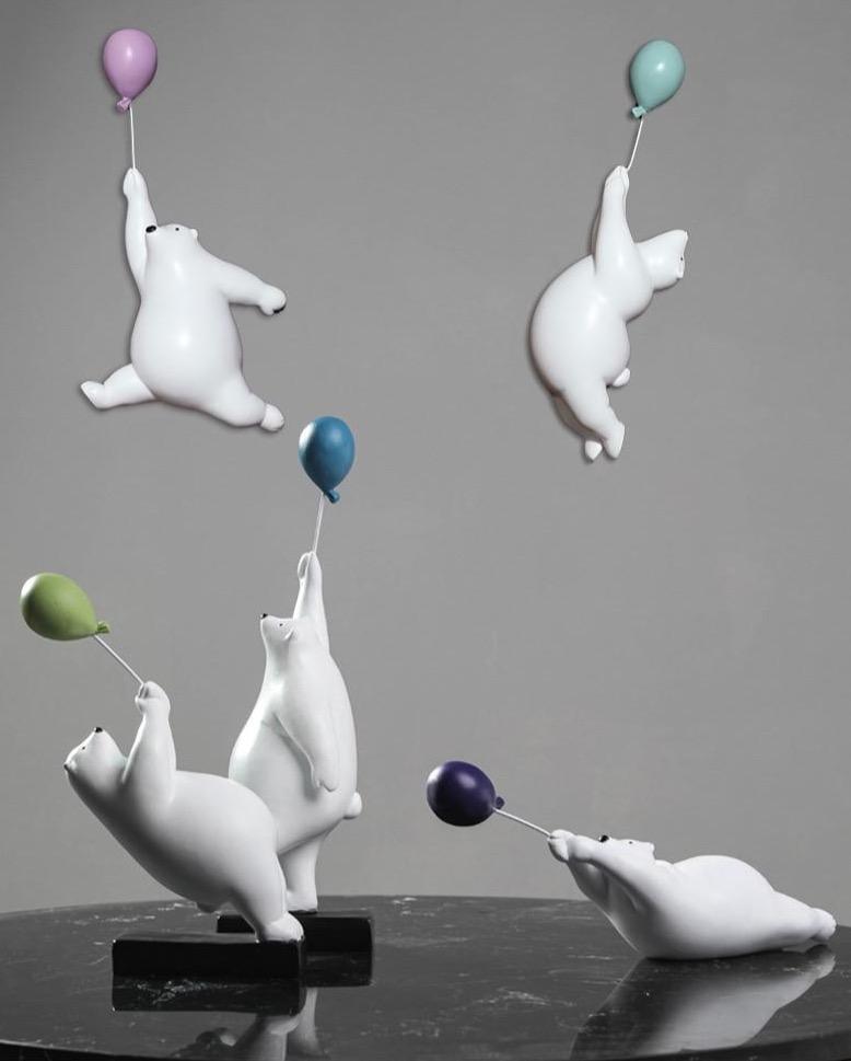 Moderne Abstracte Keramische Tafelsculptuur Decoratie