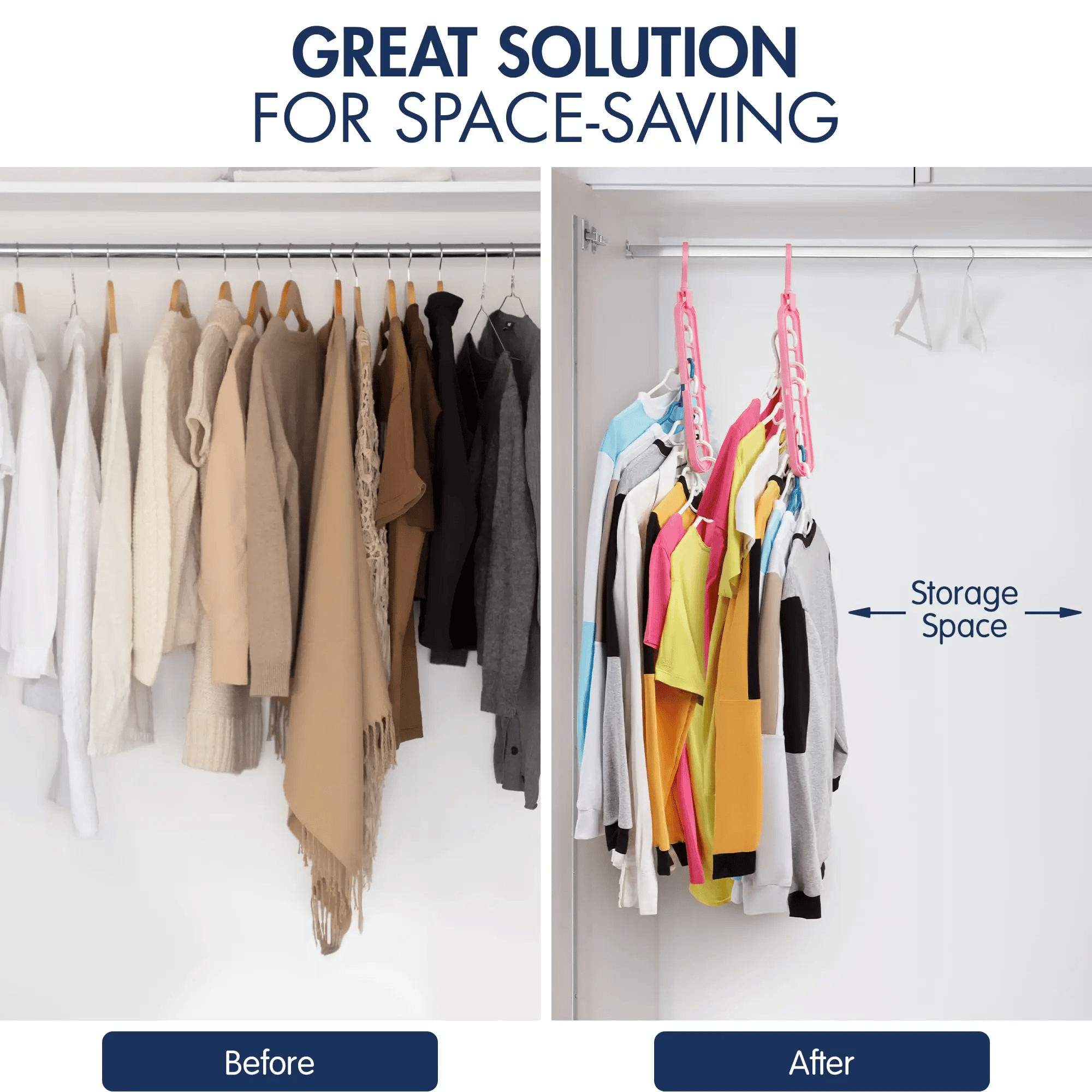 5+5 FREE | ClothFlex - Saves space and protects your clothes!