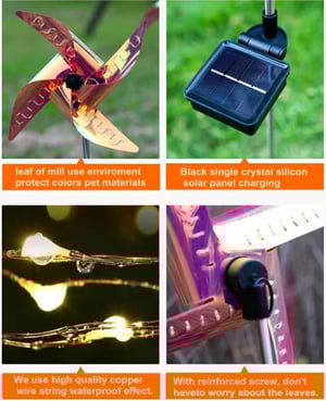Buy 1+1 FREE | SpinGlow - Color and movement game for your garden at night