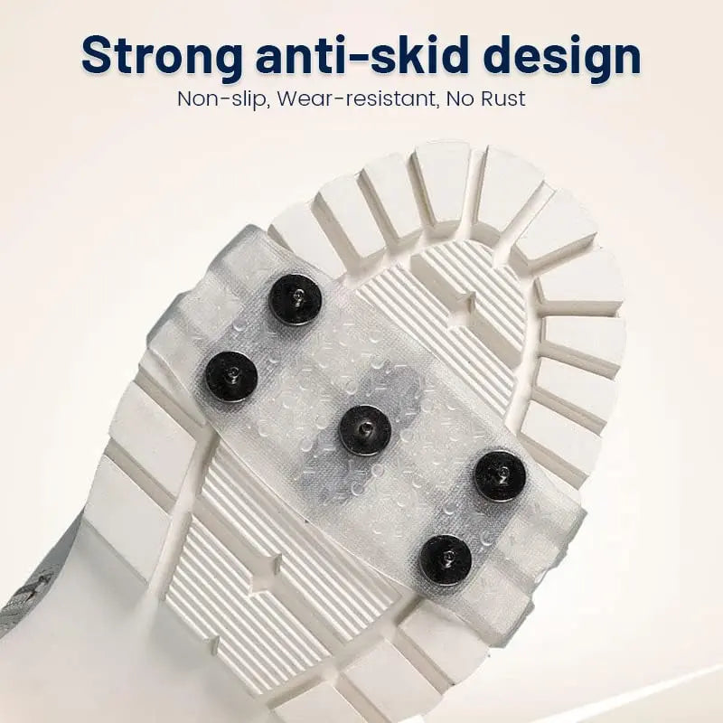Antislip overschoenen met spikes voor veiligheid en grip buiten