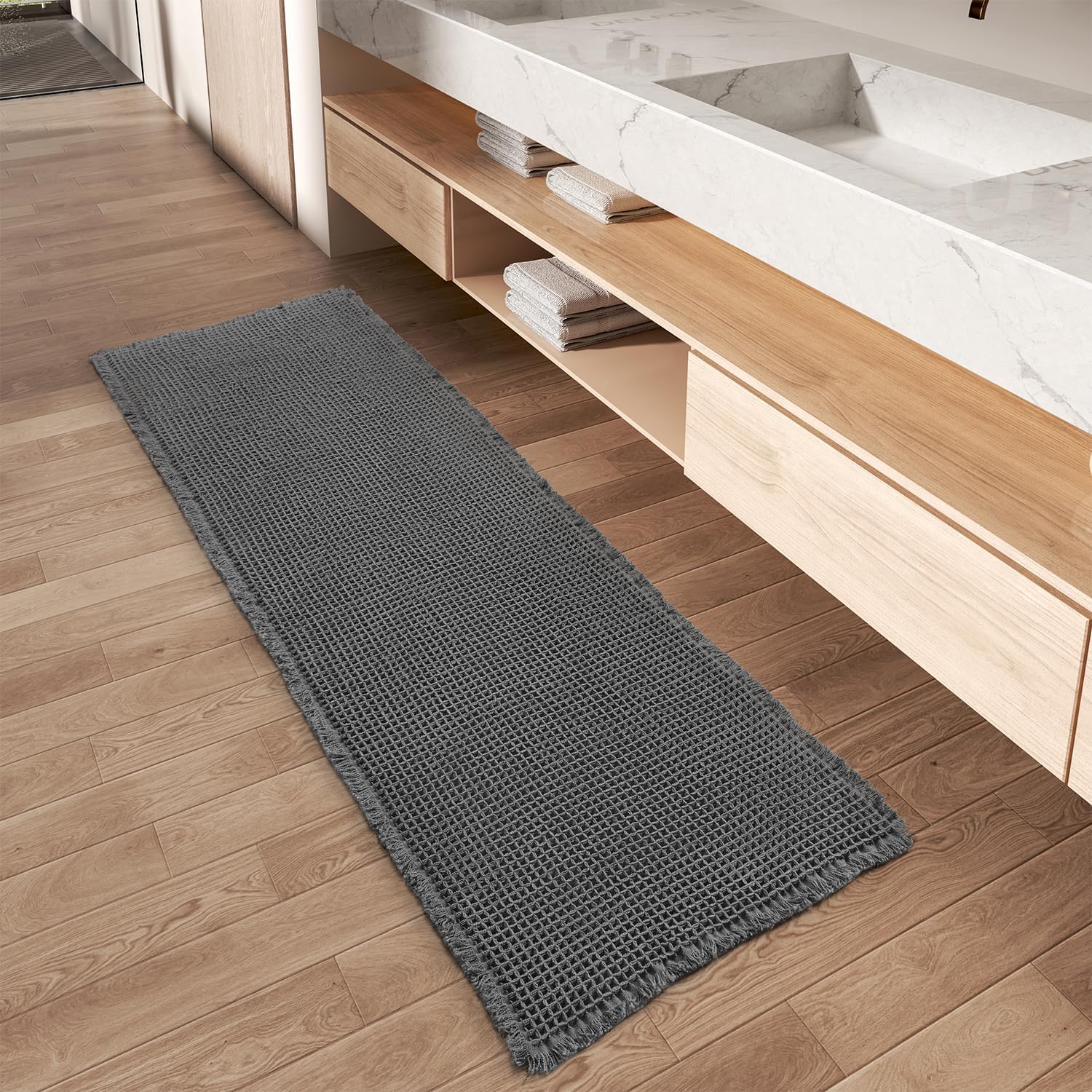 TexturaRug - Upgraded waffle runner carpet [Last day sale] 