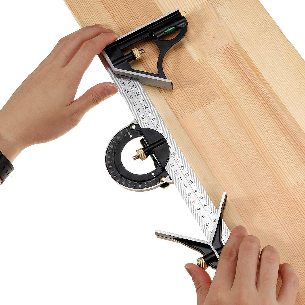 AdjustiRuler - Multifunctional combination of movable angle rulers