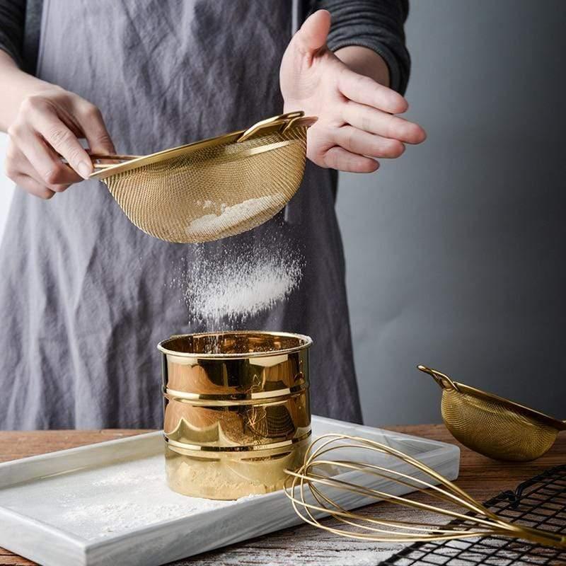 Fijne RVS Keukenzeef voor Koken en Bakken