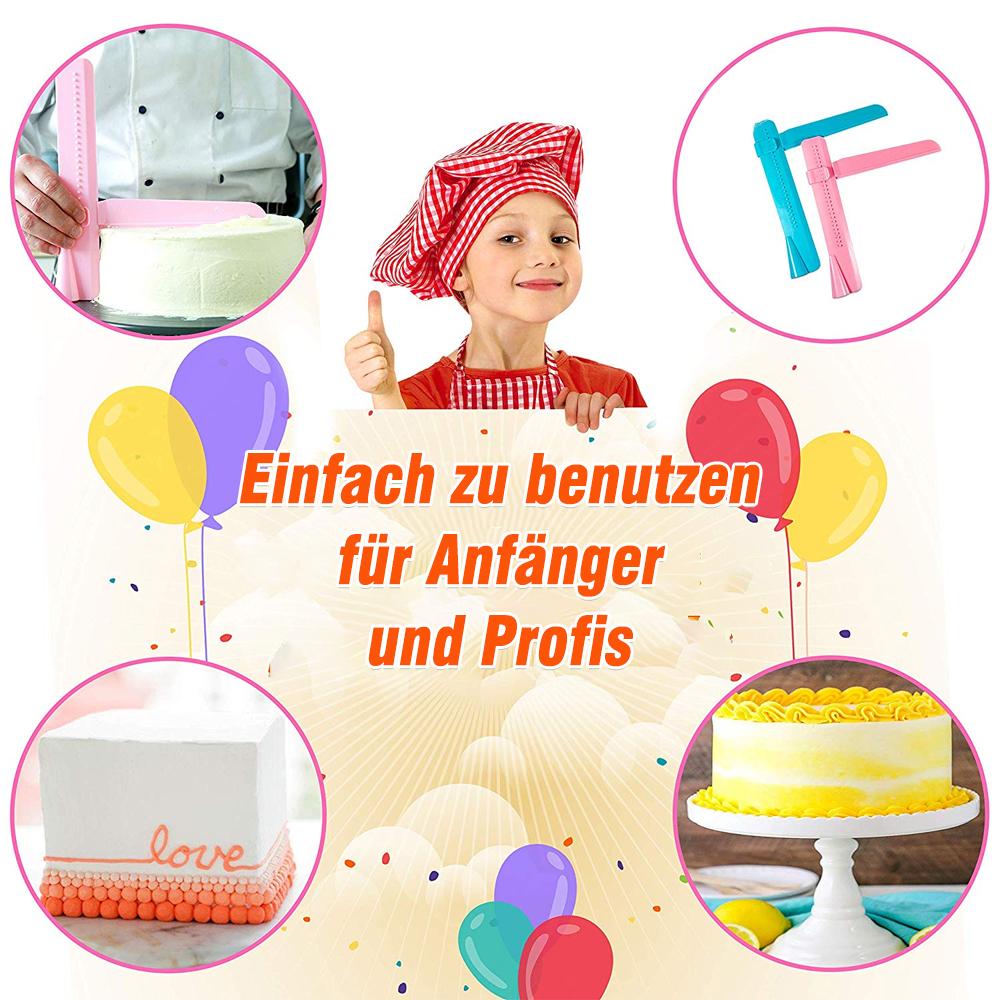CakeCrafter - Adjustable Cake Scraper and Smoother