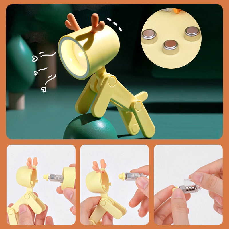 Sprookjesachtige dier LED-nachtlamp voor kinderkamerdecoratie
