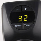 Elektrische kachelventilator met handige 12-uurs timer