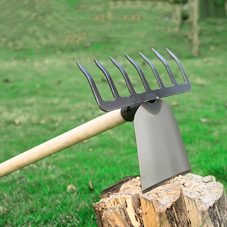 DualDigger - Professional 2-in-1 rake hoe