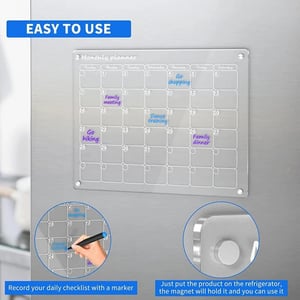 ClearPlan - No more mess on the fridge!