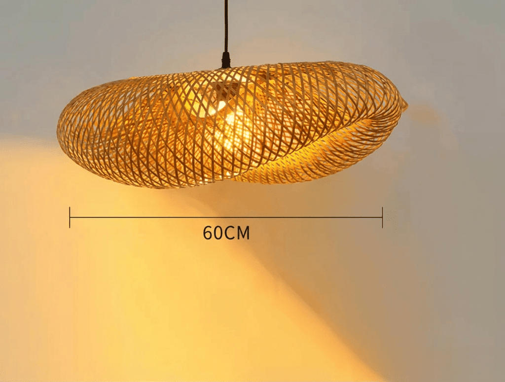 Handgemaakte bamboe hanglamp