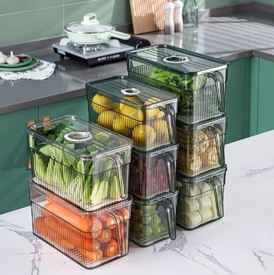ClearBin - More organization &amp; freshness at a glance