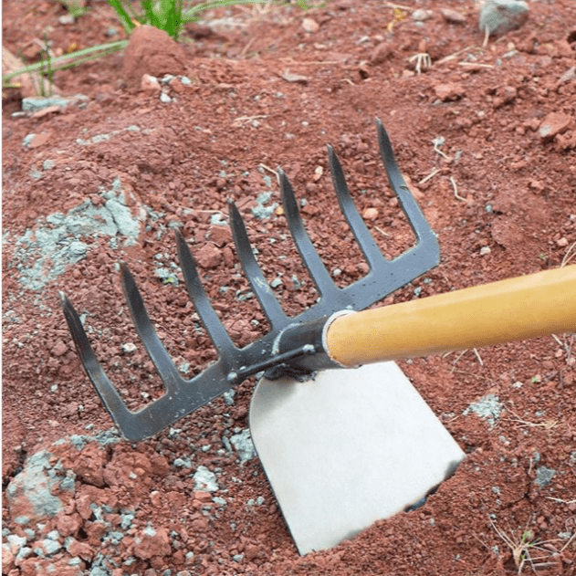 DualDigger - Professional 2-in-1 rake hoe