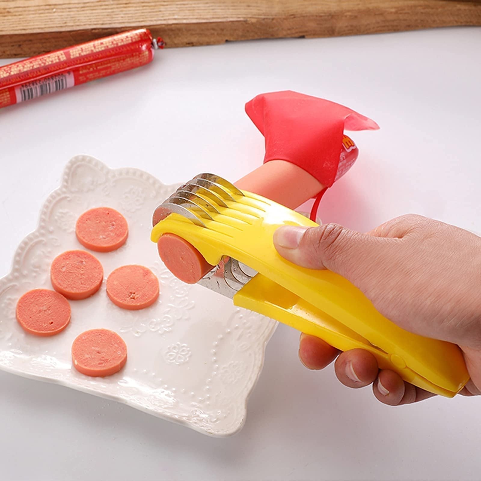 Ergonomische Handmatige Voedselsnijder voor Makkelijke Keukenvoorbereiding