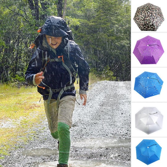 50% OFF | DoubleShade - Double-Layered Outdoor Umbrella Hat [Last Day Sale]