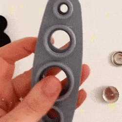 Doe-het-zelf knoppenmaker knutselset voor gepersonaliseerde pins en badges