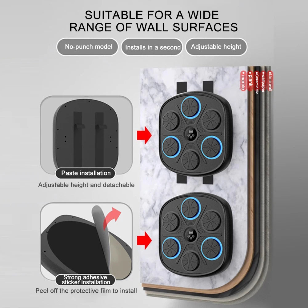 Compact slimme bokstrainer voor thuisworkouts