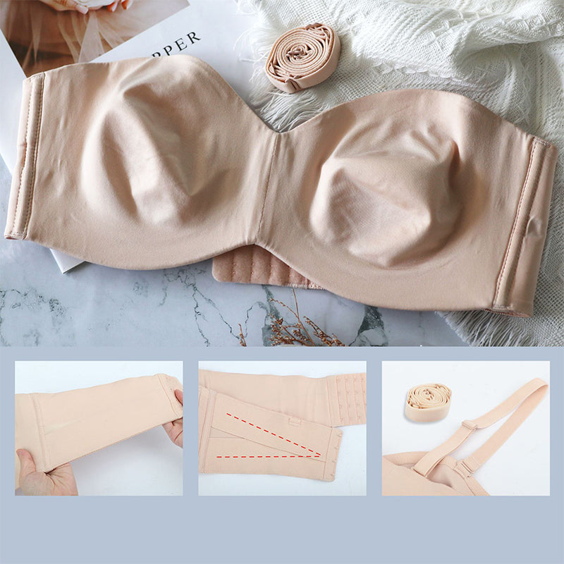 Buy One Get One Free | Nova™ Non-Slip Bandeau Bra [Last Day Sale]