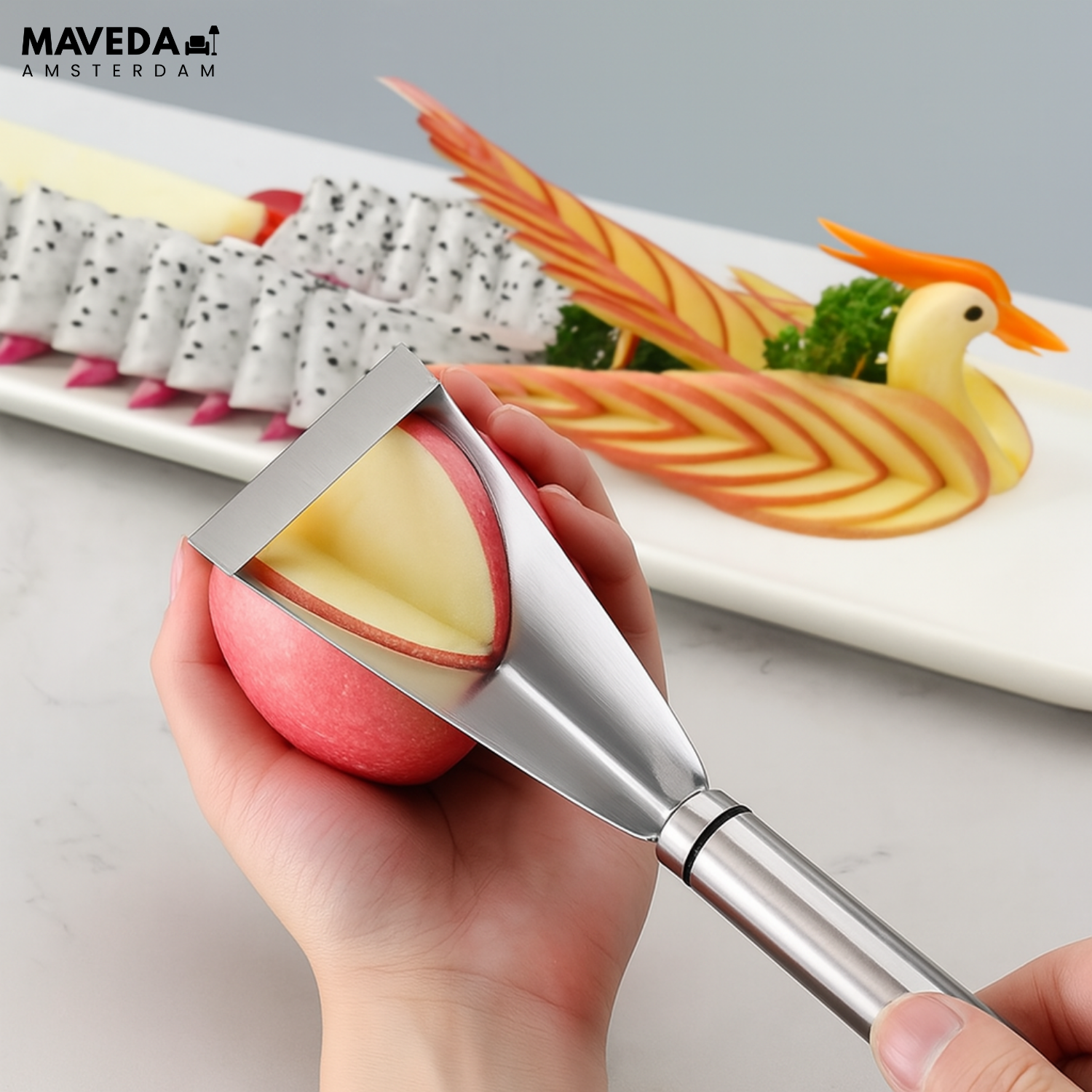 50% OFF | ChefCarve - Precision Stainless Steel Fruit Slicer [Last Day Sale]