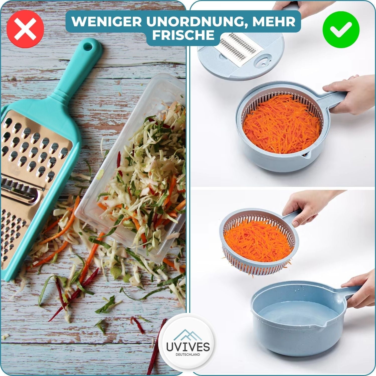 GrateCut™ - Multifunctional Vegetable Cutter