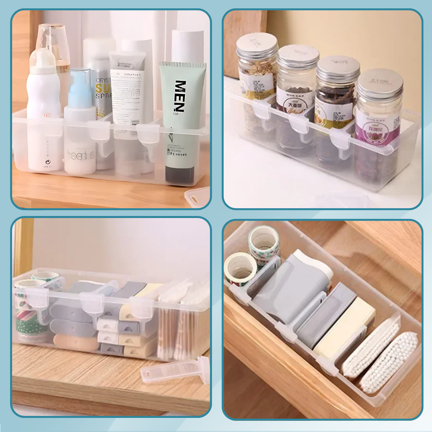 6+6 FREE | FridgeClips - No more mess in the fridge!