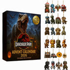 Speelse adventskalender voor kinderen die van dinosaurussen en monsters houden