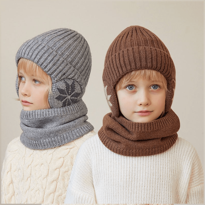 CozyCover - Winter Beanie Hat Scarf Sets Warm Knitted Hat [Last Day Sale]