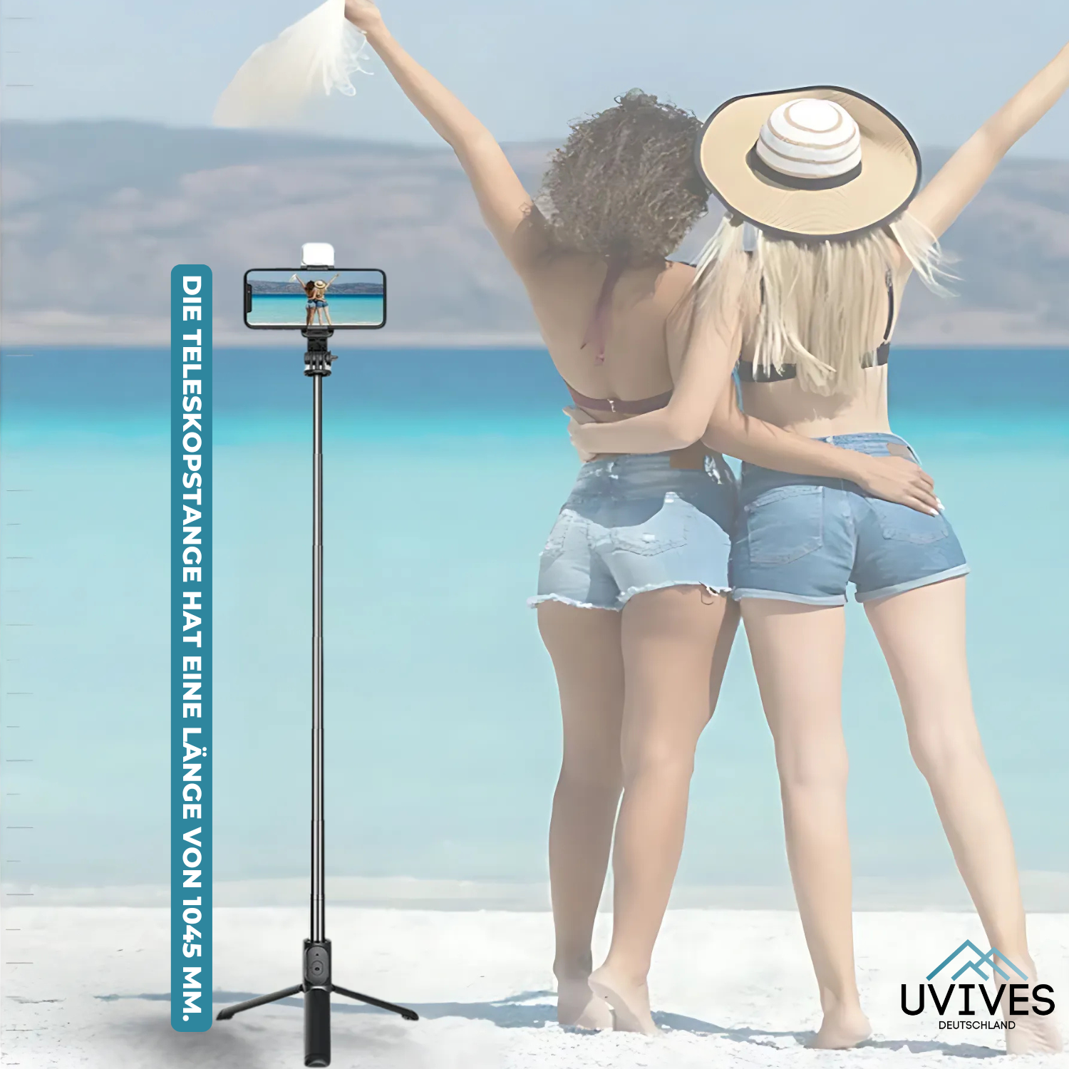 SnapPro - Your 6-in-1 Bluetooth selfie stick for perfect photos