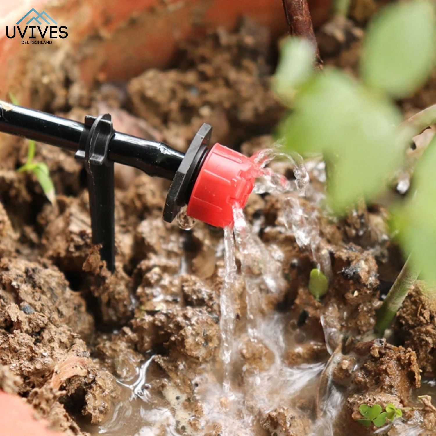 AquaDrip - Drip Irrigation Made Easy (Set of 100)