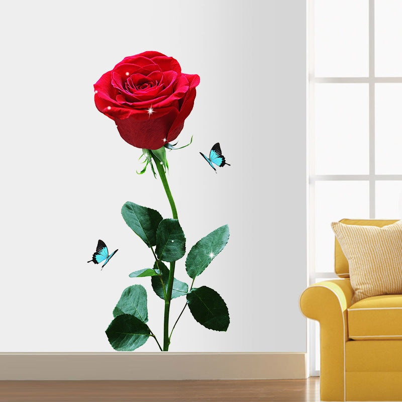 Buy 1+1 FREE | FloraWall - Flower wall sticker wallpaper [Last day of sale] 