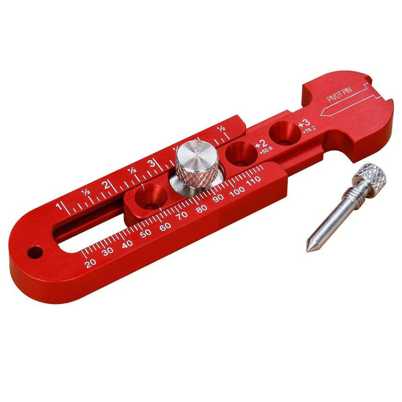 SmartArc - Circular Adjustable Compass Measuring Tool for Woodworking