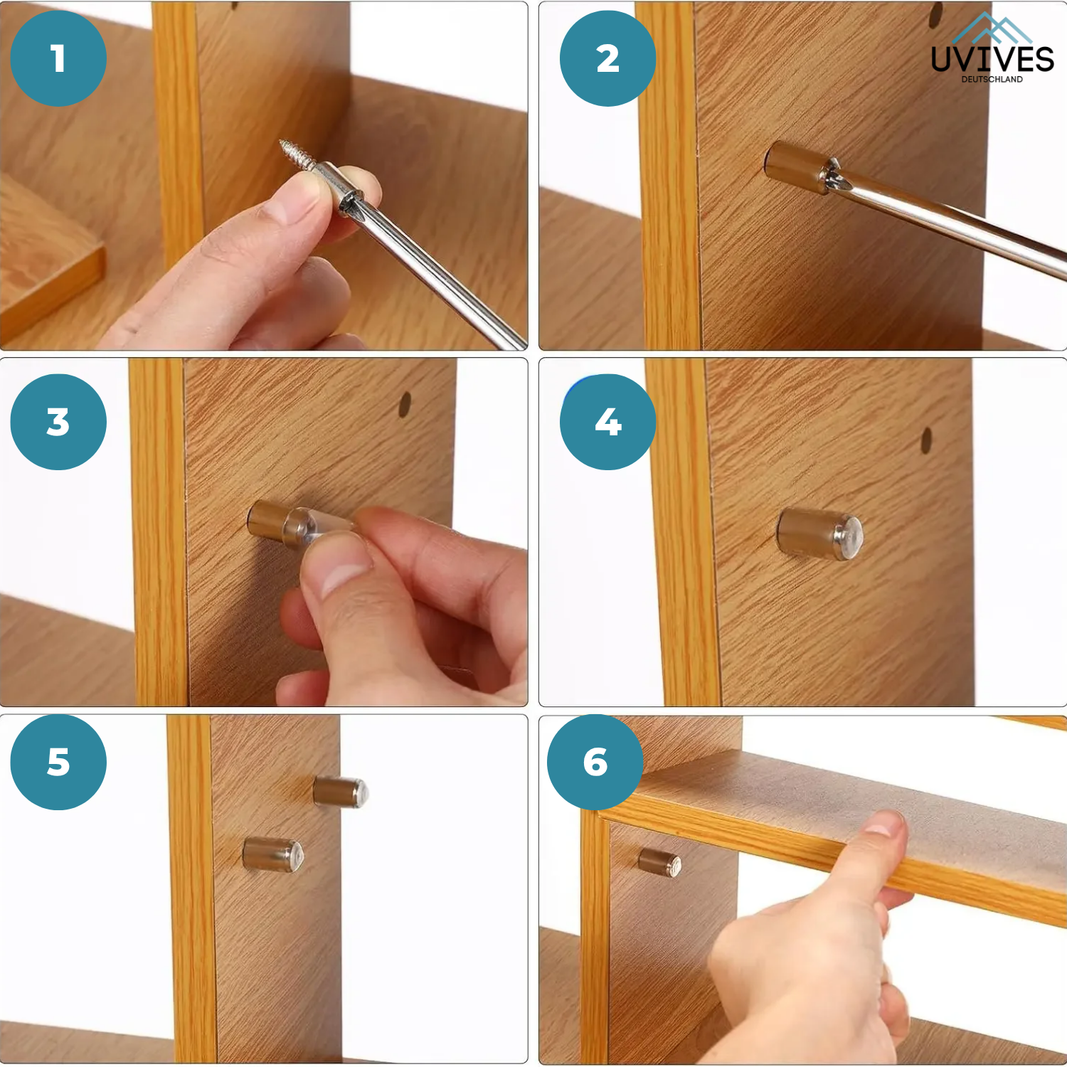25+25 FREE | ShelfFix - Sturdy shelf brackets without drilling