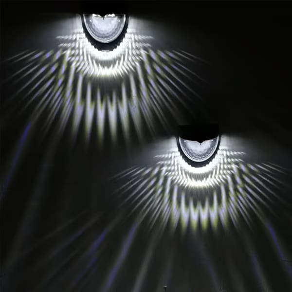 Buy 1+1 FREE | HaloCryst - LED semicircular stair light, wall light, gate light