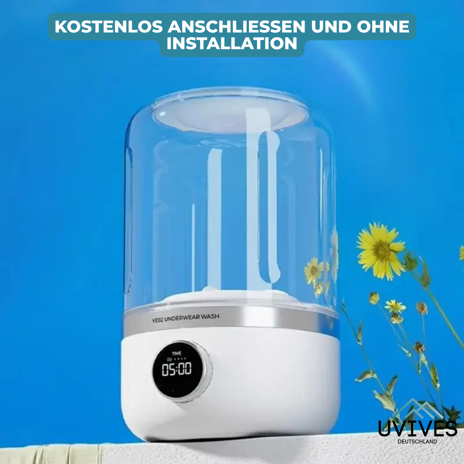 WashPod Go - Clean laundry. Anywhere. Anytime.