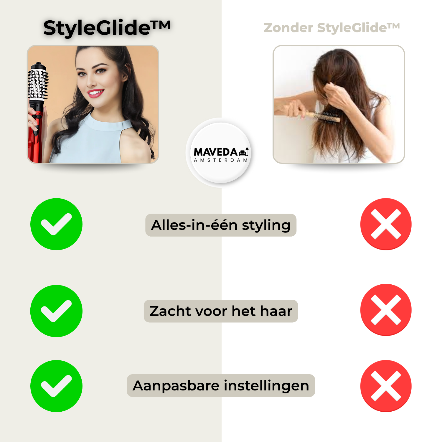 StyleGlide - Volume, shine &amp; styling in one step