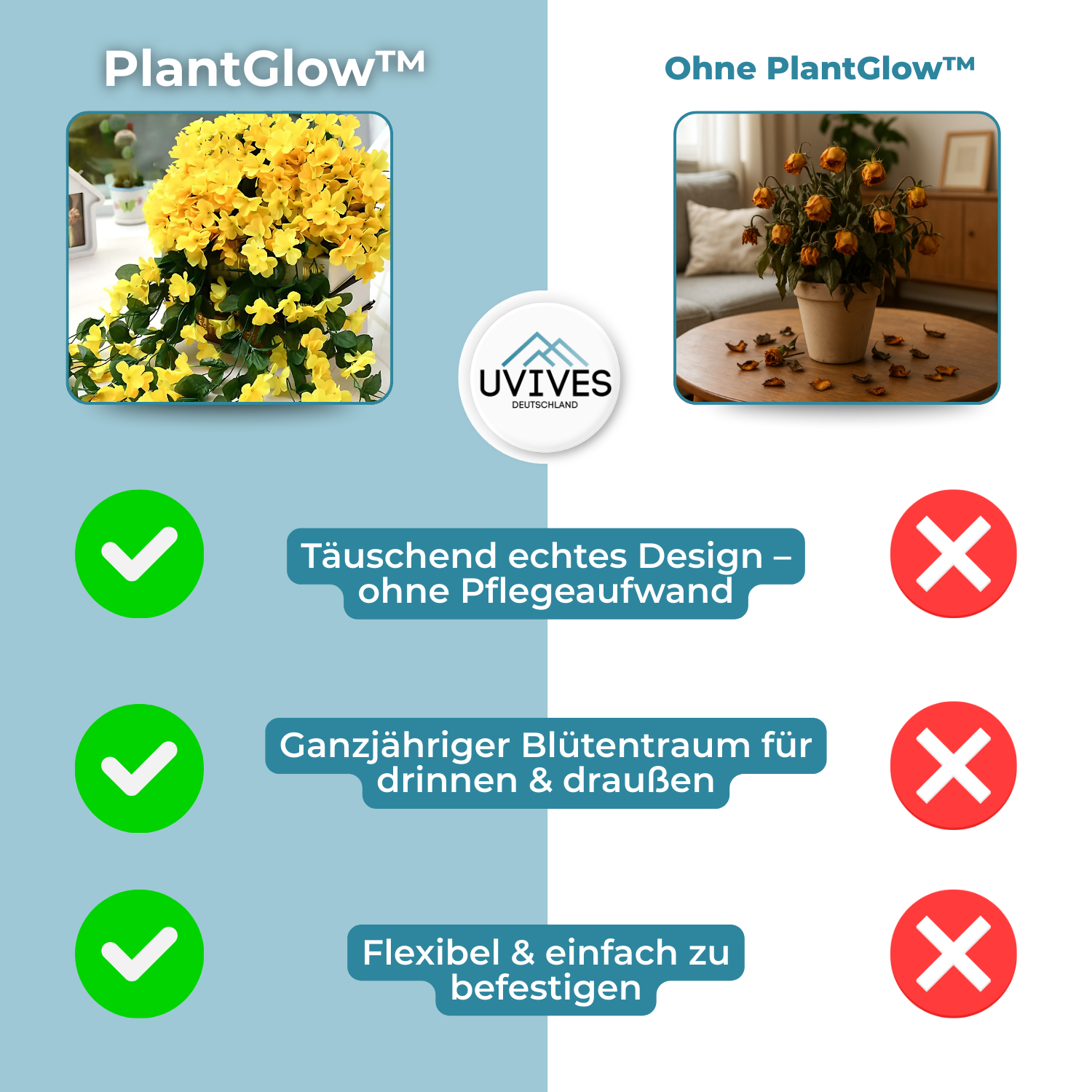 PlantGlow™ - Natural elegance, lasting freshness [last day sale]