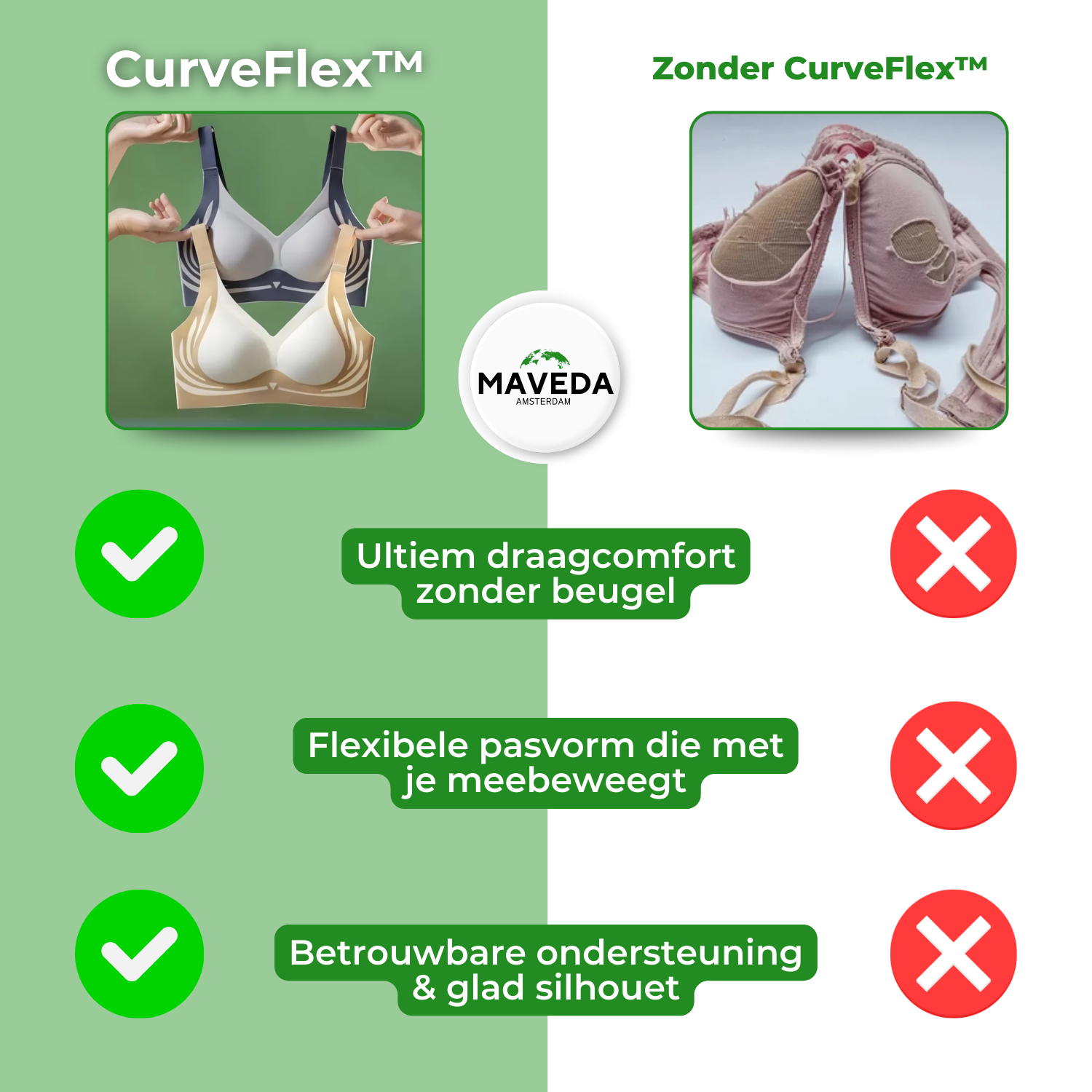 Buy 1+1 FREE | CurveFlex™ - All-day comfort and seamless support [Last day sale]