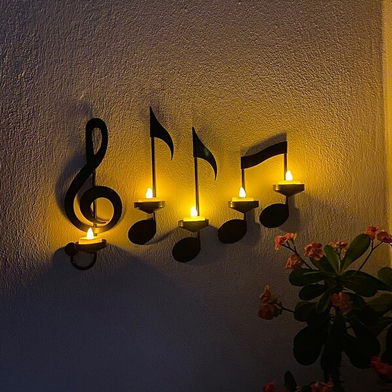 50% OFF | CandleSonata - Musical Note Candle Holder [Last Day Sale]