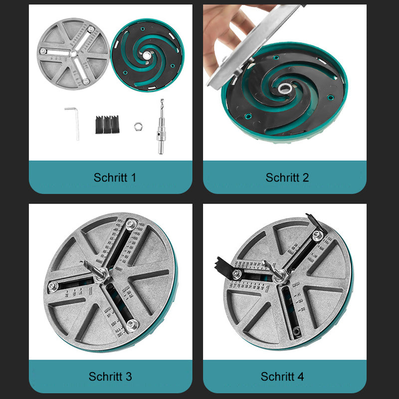 MultiCut - The adjustable hole opener for precise woodworking
